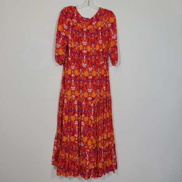 Abel The Label Floral Prairie Maxi Dress Size XS - Picture 4 of 11